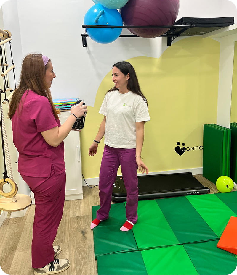 sala de terapia en Contigo centro médico en Motril
